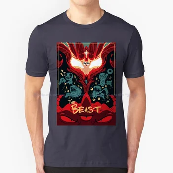The Beast T Shirt 100% памучна тениска Tboi Звярът Изгубеното синьо бебе Апокалипсис Ангел Дявол Догма 2seven Notjust Code