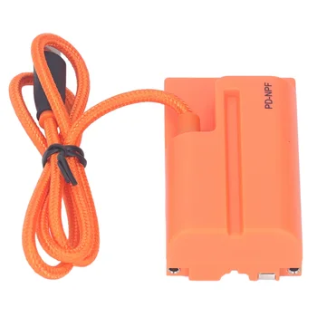 Type C To NP F550 F570 F970 Dummy Battery Low Heat Generation Power Adapter Type C To NP F550 Dummy Battery for Camera Monitor