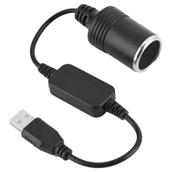  USB 5V към 12V конвертор, захранване за тахограф, запалка USB към запалка конвертор