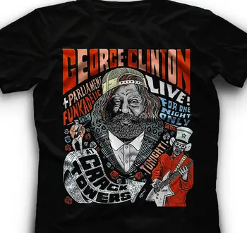 Vintage George Clinton Live T-shirt Parliament Funkadelic V-intage T-shirt