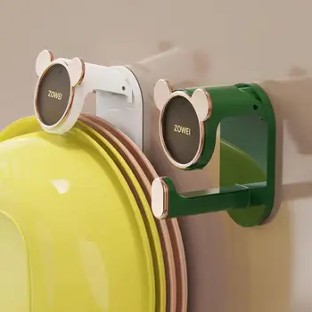 Wall Hook Държач за мивка Стенен антиплъзгащ се умивалник Спестете място Организатор с пружинно устройство Водоустойчив за вани