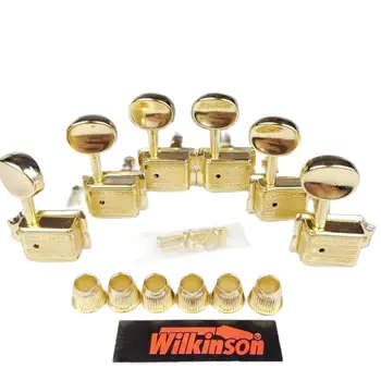 Wilkinson Реколта Златни ТУНЕРИ Електрическа китара машина глави тунери за ST & TL китара, професионални аксесоари