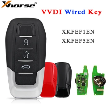 Xhorse XKFEF1EN XKFEF5EN Тел Универсални дистанционни управления Ключове за кола за VVDI2 VVDI MINI Инструмент за ключове MAX Pro Програмист