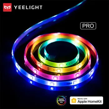 Yeelight Smart Color Персонализирана светлинна лента Pro 2-метров хамелеон Led Lightstrip WIFI App Control за Homekit Alexa Mi OK Google