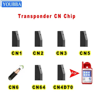 YOUBBA 1БР CN1 CN2 CN3 CN5 CN6 CN7935 CN64 CN4D70 транспондер копие 4C 4D 46 G 48 4D64 за CN900 CN900MINI керамичен стъклен чип