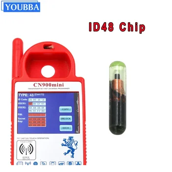 YOUBBA 1бр ID48 ID 48 стъкло транспондер чип високо качество, ключ транспондер чип id48 крипто чип