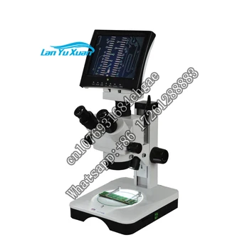 YUJIE YJ-T102BLCD 7X-45X Zoom стерео микроскоп с LCD дисплей