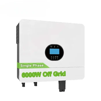 YUN YIHybrid Solar Inverter Growatt MAX SPF 6000 ES Plus 6KW Power Off-Grid Storage Inverter 6KW