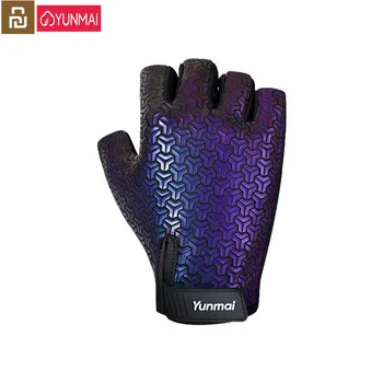 YUNMAI Dazzle спортни ръкавици Non-slip Pull-up хоризонтална лента фитнес фитнес ръкавици ръка протектор за мъже жени S / M / L
