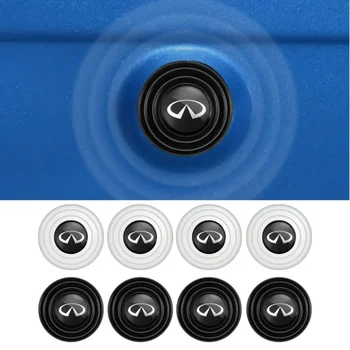 Абсорбатор звукоизолиращ буфер кола врата шок стикер кей за Infiniti QX80 QX70 FX G25 Q50 Q30 Q80 Q70 G35 QX56 QX30 QX50 Q60 Q45