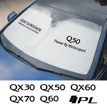  Автомобил Сенник Cover Преден прозорец Паразол Аксесоари за Infiniti QX60 Q50 QX70 QX80 QX50 Q30 QX30 Q70 Q60 IPL