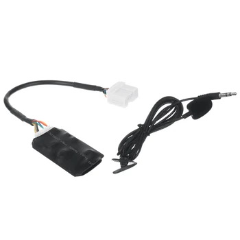 Автомобилен радио аудио адаптер Bluetooth Aux кабелен микрофон Handsfree за Honda Accord Civic CRV Fit Siming Odyssey