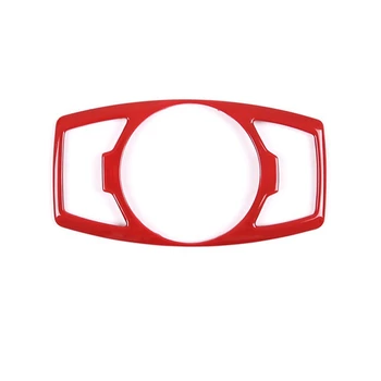 Аксесоари за декоративни капаци на фаровете на автомобилния превключвател за Ford Ranger Everest 2015-2021 (червен)