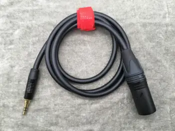Аудио кабел от 3.5mm щепсел към женски XLR PLUG NC3FXX или 3.5mm към мъжки XLR щепсел NC3MXX под CANARE L-2T2S