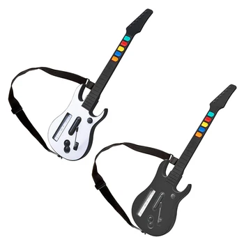 Безжичен контролер с форма на китара с каишка за PS3 Guitar Hero Rock Band 3 2