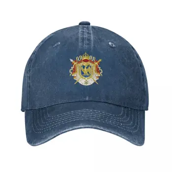 Бонапарт герб Каубойска шапка Военна шапка Мъжка шапка Мъж Луксозна реколта шапка за слънце за деца Шапки за мъже Дамски