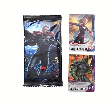 (В насипно състояние)KAYOU Marvel The Avengers Cards Spider-Man Iron Man Super Hero SGR Flash Cards Kids Collection Battle Card Toys Gifts