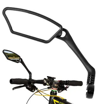 Велосипедно кормило Огледала за обратно виждане Велосипед Колоездене Широка гама рефлектор за задно виждане Регулируем ляв скутер Аксесоари за велосипеди