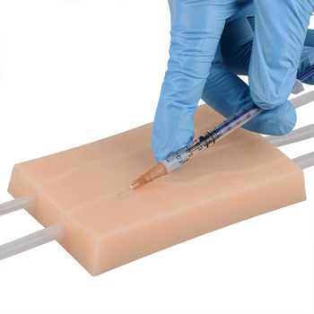 Висока симулация съдова кожа силиконова медицинска сестра игла вмъкване тест интравенозно инжектиране практика модел симулация кожа