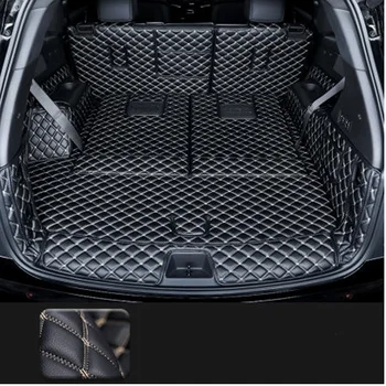 Високо качество! Пълен комплект стелки за багажник за автомобили за Cadillac XT6 6 7 места 2022 килими за багаж товарна облицовка калъф за багаж за XT6 2021-2020