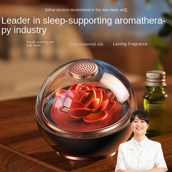 Внесена помощ за сън Ароматерапия Вътрешен дълготраен домакински успокояващ и безпожарен аромат на етерично масло