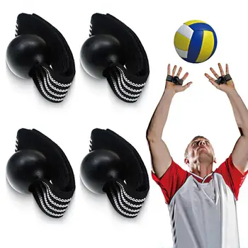 Волейболен тренировъчен колан Еластичен волейболен тренировъчен инструмент Футболен улов Треньор Комплект за подобряване на контрола на ръцете