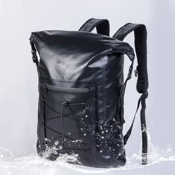 Външни водни спортове 25L раница водоустойчива PVC чанта мотоциклет супер суха плувна чанта река трекинг