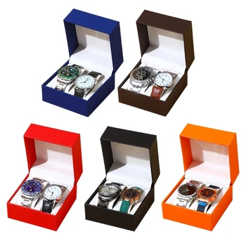 Гледайте витрина Гледайте дисплейни кутии Държач за съхранение на часовници Пластмасов материал Dropship