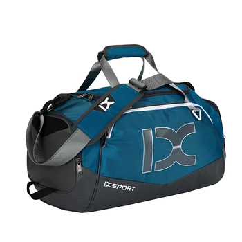 Голяма небрежна водоустойчива пътническа чанта за мъже Спортна чанта за фитнес Единична чанта за рамо Багаж Duffle чанти за обувки лаптоп