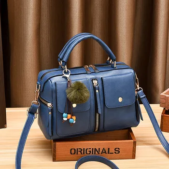 Дамска чанта 2023 нова чанта мода чанта за рамо Европейска и американска тенденция PU кожена възглавница чанта пратеник чанта