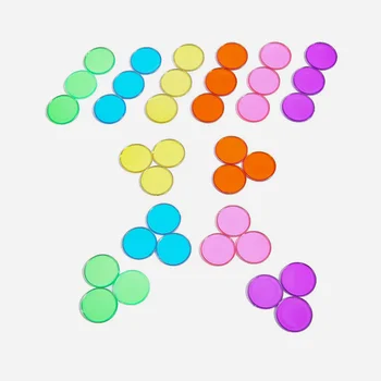 Детска математика Магнитен прът учебни помагала Магнитна пръчка кръгли чипове броене играчка цвят сортиране играчка образователна играчка
