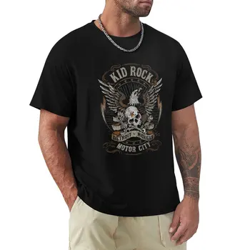 Детска рок тениска сладки върхове празни тениски графични тениски черни тениски за мъже