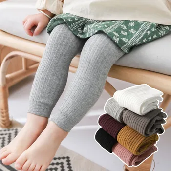 детски чорапи бебе направи девет точки чорапогащник момиче широка ивица чорапогащи на момичетата панталони бебе стегнат