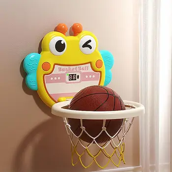Деца баскетбол обръч височина увеличаване баскетбол играчка забавно родител-дете баскетбол игра комплект лесна инсталация деца за момчета