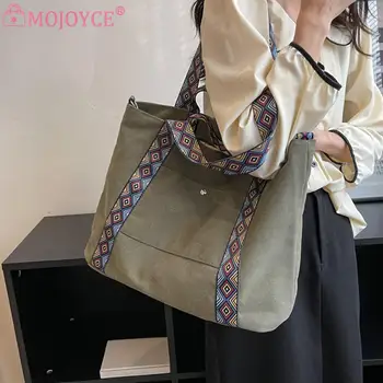 Жените случайни квадратна чанта голям капацитет реколта твърди рамо чанта регулируема каишка с Топ дръжка цип за работа пътуване училище