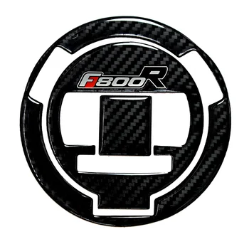 За BMW F800R F 800R Tankpad мотоциклет гориво резервоар капачка капак 3D въглеродни влакна стикер защита