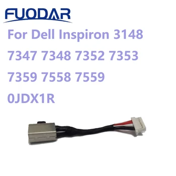 За Dell Inspiron 3148 7347 7348 7352 7353 7359 7558 7559 0JDX1R DC Power Jack с кабел
