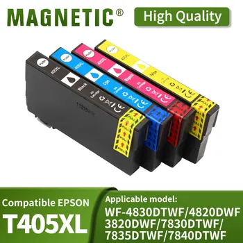 за Epson T405XL 405 Премиум цветна съвместима касета с мастило за принтер за Epson WorkForce Pro WF-3820DWF WF-3825DWF WF-4820DWF