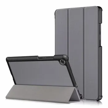 За Lenovo Tab M8 4-то поколение случай TB-300FU TB-300XU тънък сгъваем магнитен капак за Funda M8 3-то поколение HD FHD TB-8705 8505 8506F / X / N