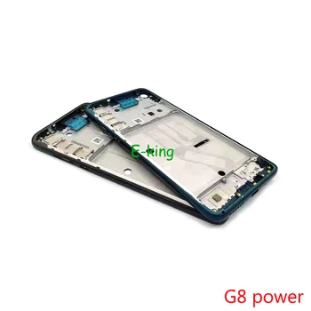 За Motorola Moto G8 Power G9 Plus Преден панел Рамка за рамка Лицева плоча Подмяна на корпуса