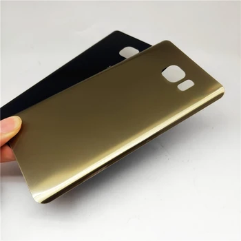 За Samsung Galaxy Note 5 N920 N920F батерия заден капак Note5 задна врата 3D стъклен панел корпус случай замени
