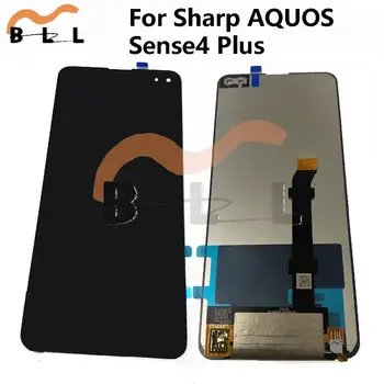 За Sharp AQUOS Sense4 Plus LCD дисплей сензор дигитайзер пълен монтаж за Sense 4 Plus ремонт резервни части
