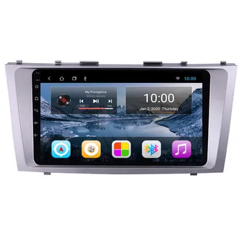 За Toyota Camry 2007 - 2011 Android 12 Quad Core Autoradio Car Radio Stereo GPS навигация Мултимедиен плейър NO DVD