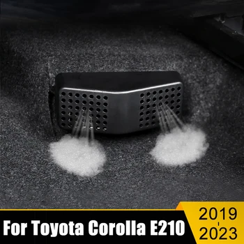 За Toyota Corolla 2019 2020 2021 2022 2023 E210 Автомобилна задна седалка под вентилационен отвор Калъф за капак Защитна маска Аксесоари за кола