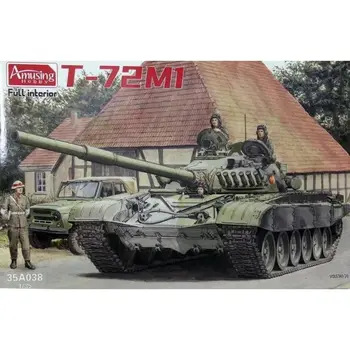 Забавен 35A038 1/35 T-72Ml руски армейски танков комплект