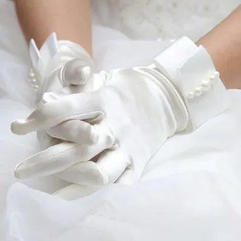 Зимни ръкавици за жени Булчински ръкавици с хубави мъниста Ръкавици за вечеря Сватбени ръкавици ръкавици ръкавици Мъже Зимни аксесоари