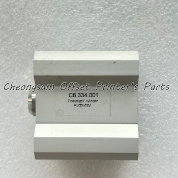 Импортиран C6.334.001 пневмактичен цилиндър Kurzhubzyl за части за офсетов печат в Хайделберг