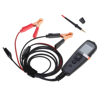  Инструмент за анализ на електрически вериги за автомобили Предпазители Тестер за сонди Pen Осигурете стабилни безопасни връзки за напрежение Цифров дисплей