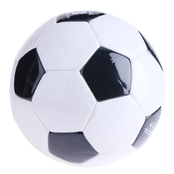 Класически NO.3 футболни топки меки PU футболни спортни топки черно бяло с топка нетна чанта и надуваема игла спортни аксесоари