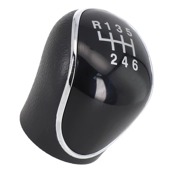 Копче за превключване на предавките с ръчна скоростна кутия за Hyundai IX35 2012 2016 Хандбал за превключване на предавките в черно ABS материал в 6 скорости